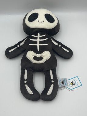 BNWT RARE Jellycat Skeleton Bob Soft Toy Plush Cute Halloween decoration toy
